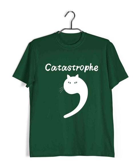 Cats CATASTROPHE The classics Casual Graphic Printed T-Shirt for Men